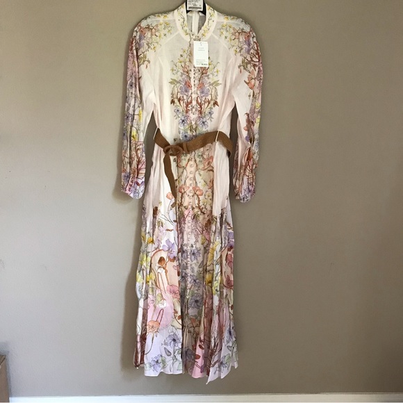 ❌SOLD❌ Zimmermann Jeannie Linen Maxi Dress - Picture 4 of 11